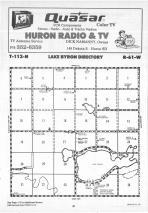 Lake Byron T113N-R61W, Beadle County 1989